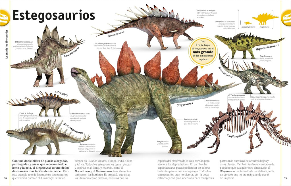 El Libro De Los Dinosaurios (The Dinosaur Book) (DK Our World in Pictures) (Spanish Edition)