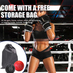 4 React Boxing Reflex Ball W/Adjustable Headband Punching Bag Training Equipment