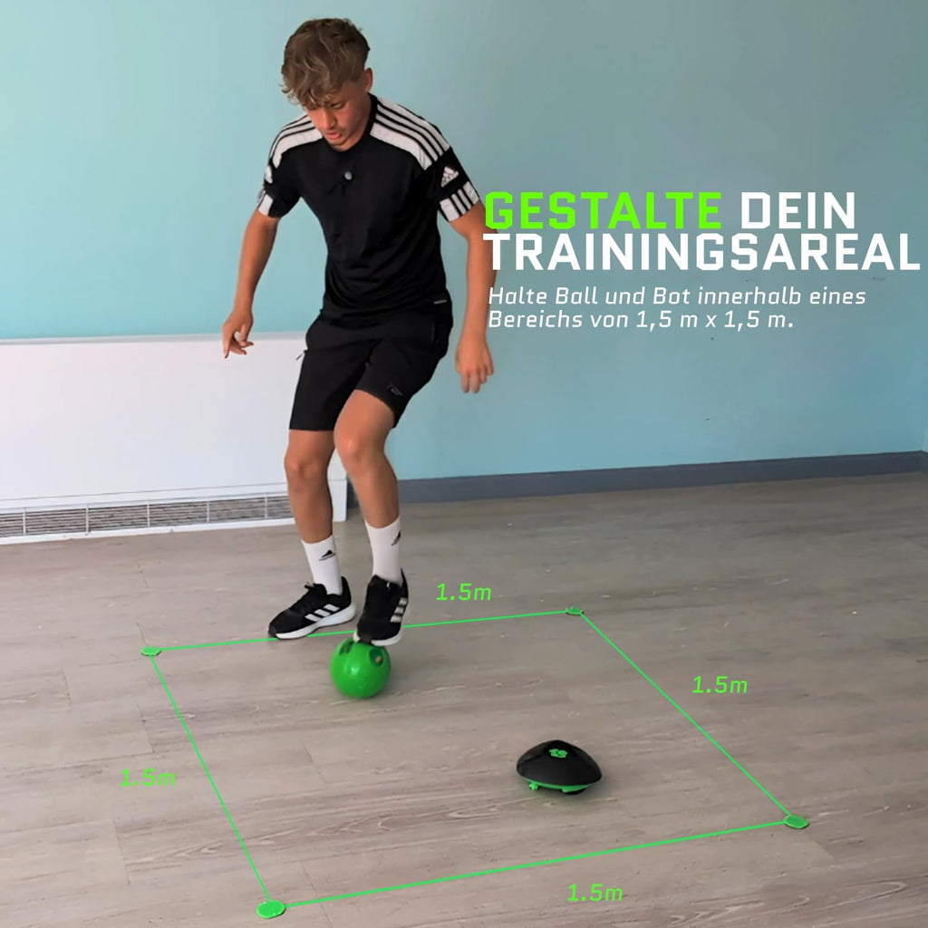 Soccer Bot - Ultimate Indoor Soccer Game with Score Tracker, Speed Modes & Training Features for Kids Ages 6+