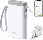 Label Maker Machine with Tape, P21 Bluetooth Label Printer, Wireless Mini Label