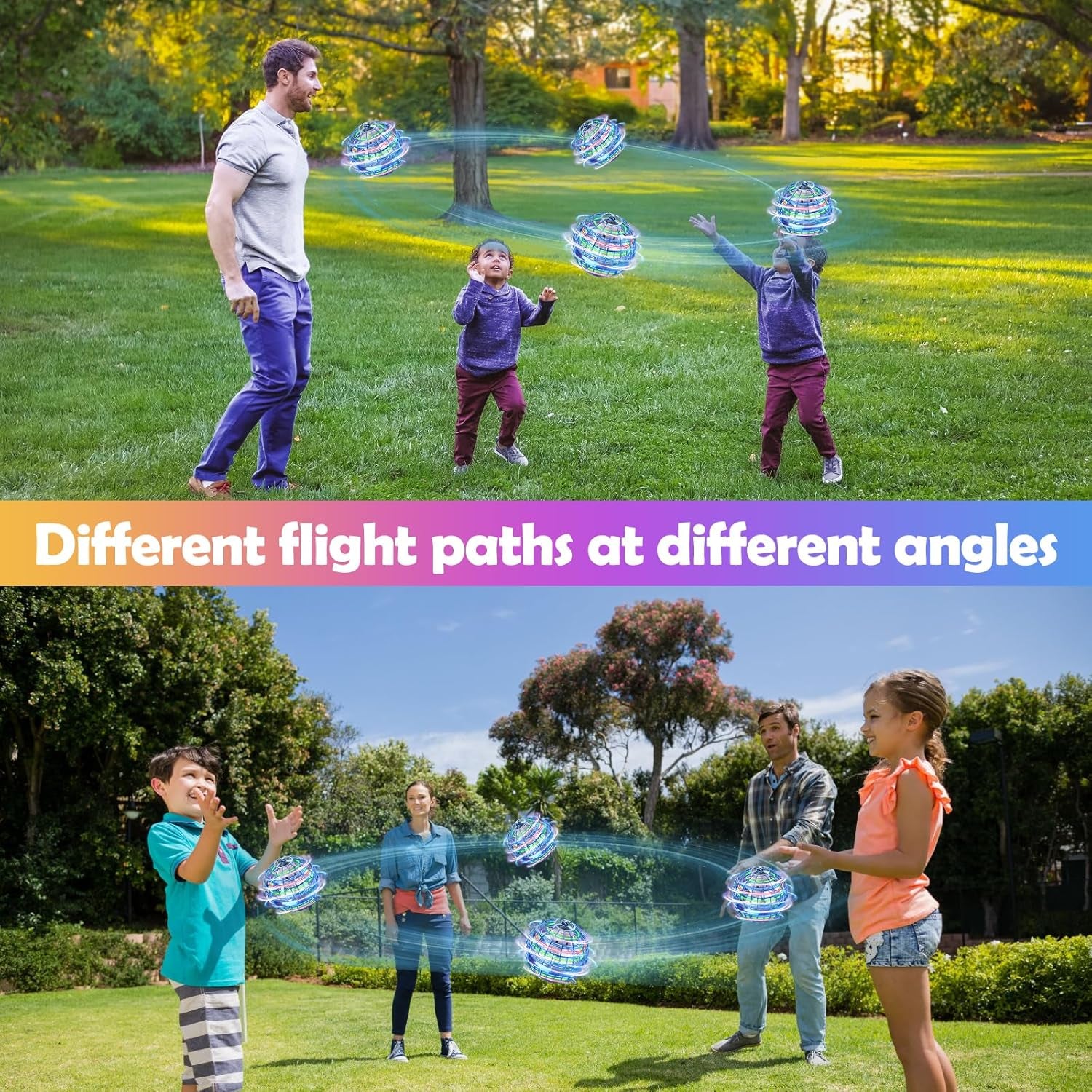 Flying Orb Ball Toys 2026, Cosmic Fly Ball Globe Boomerang,Galaxy Hover Balls Hand Drone Orbit Fidget Spinner, Cool Toy Gifts for 6 7 8 9 10+ Year Old Boys Girls Outdoor Toys (Blue)