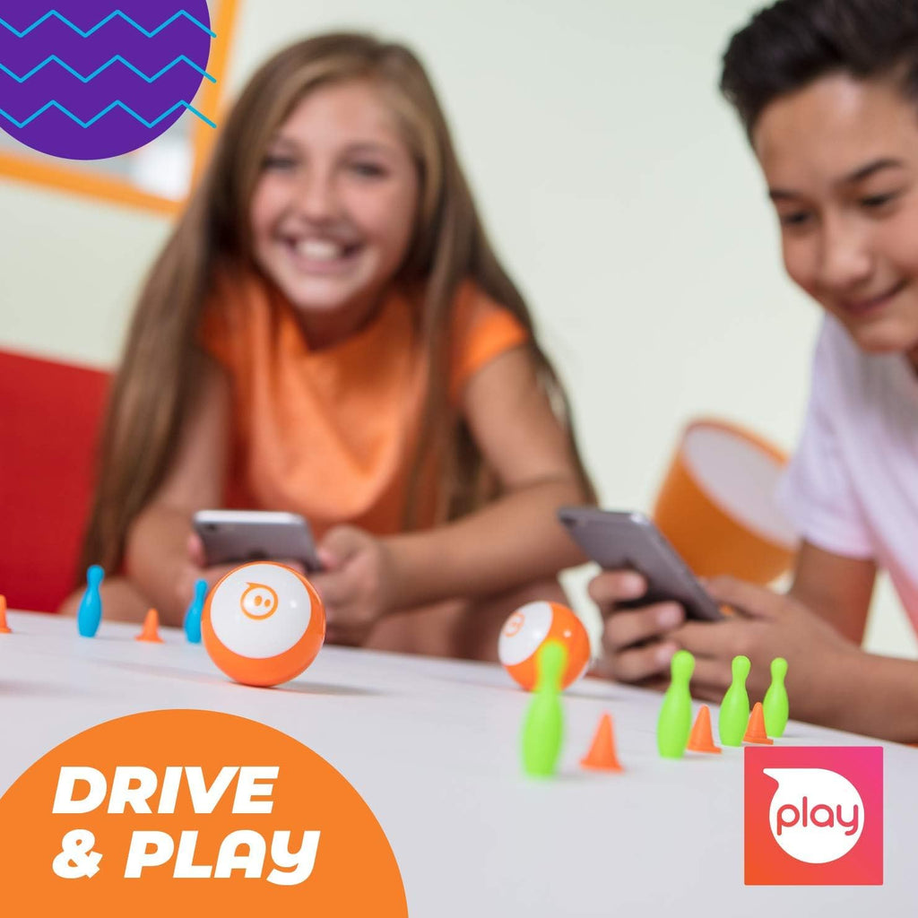 Mini (Blue) - Coding Robot Ball - Educational Coding and Gaming for Kids and Teens - Bluetooth Connectivity - Interactive and Fun Learning Experience for Ages 8+ | Educational Coding and Gaming, Bluetooth Connectivity, Interactive and Fun Learning, Ages 8+