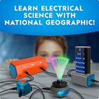 National Geographic Circuit Maker Kit - Electronics Kit for Kids with 120 Electrical Projects, Electric Circuit STEM Toy, Electronic Projects, Electrical Kit for Kids, Electricity Set