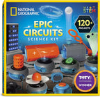 National Geographic Circuit Maker Kit - Electronics Kit for Kids with 120 Electrical Projects, Electric Circuit STEM Toy, Electronic Projects, Electrical Kit for Kids, Electricity Set