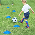 Agility Ladder,Football Training Equipment Set,4 Agility Hurdles, 20 Feet12 Rungs Speed Ladder,12 Disc Cones,Resistance Parachute, Jump Rope, 5 Resistance Bands