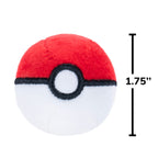 JPT - Pokemon- Single Catnip Plush Toy PDQ - (Poke Ball and Great Ball) (Singles from JPT1148) 24 Pcs