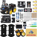 UNO R3 Smart Robot Car Kit V4 for Arduino Robotics for Kids Ages 8-12 12-16 STEM Science Kits Coding Gifts for 8 9 10 11 12 13 14 15 16 Year Old Boys Girls Teens Cool Engineering Building Toys