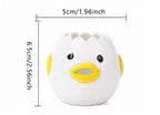 Ceramic Egg Separator Chicken Design Yolk White Divider Tool Kitchen Baking Tool